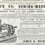 The I L A A Weir advert 1873